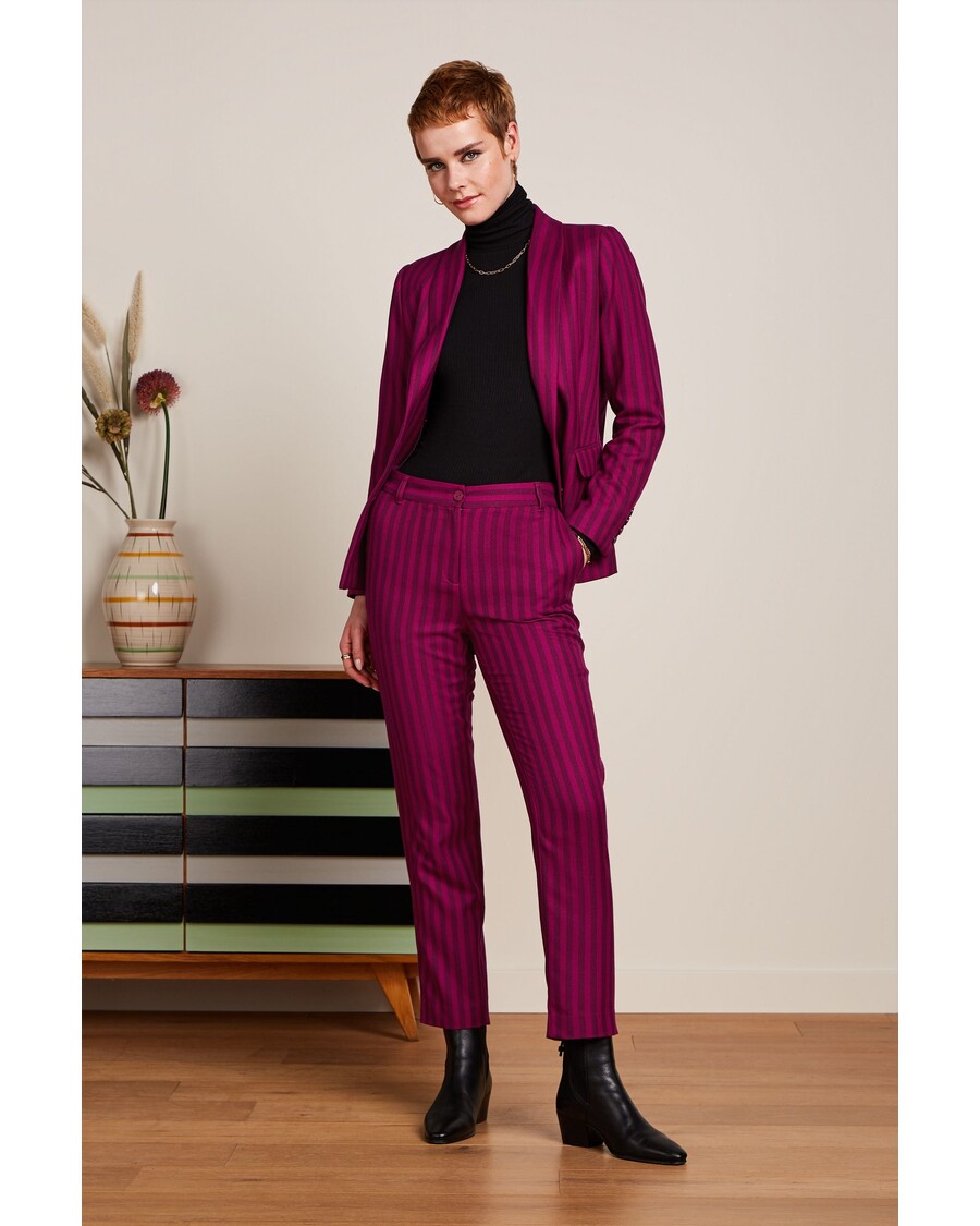 King Louie Ann Pants Metro Stripe