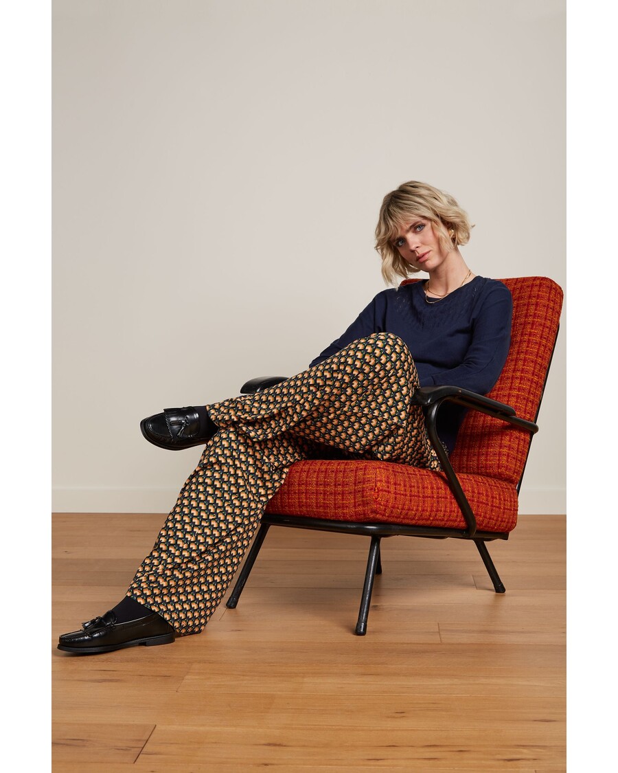 King Louie Border Palazzo Pants Valet