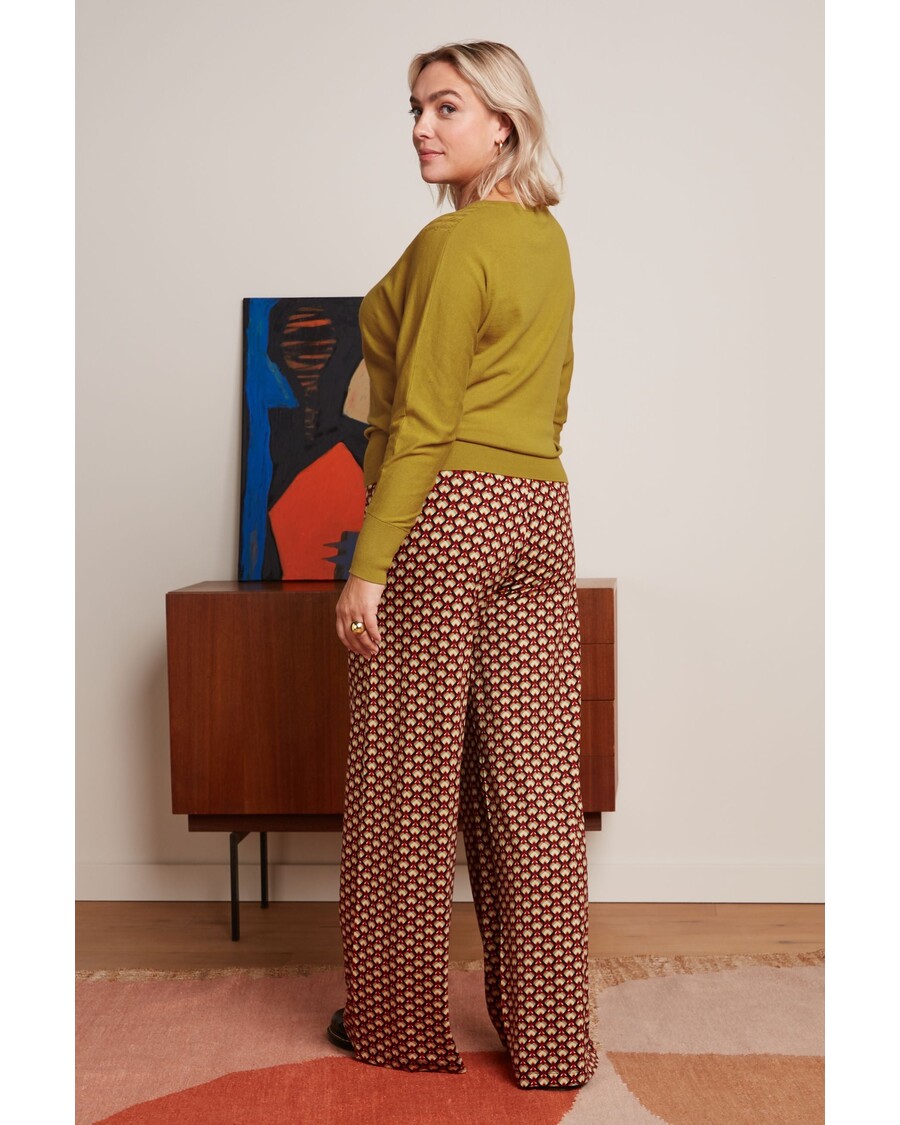 King Louie Border Palazzo Pants Valet