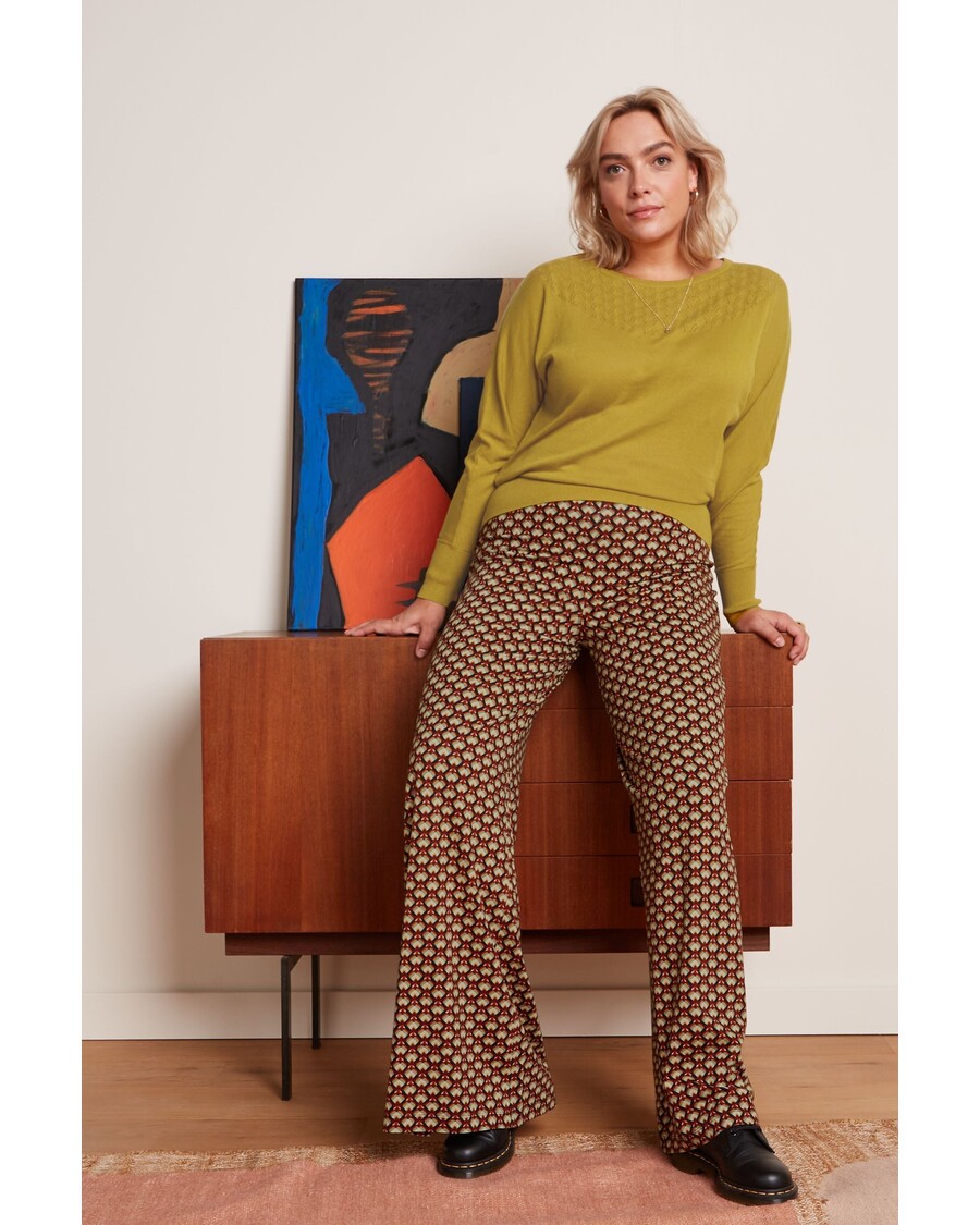 King Louie Border Palazzo Pants Valet