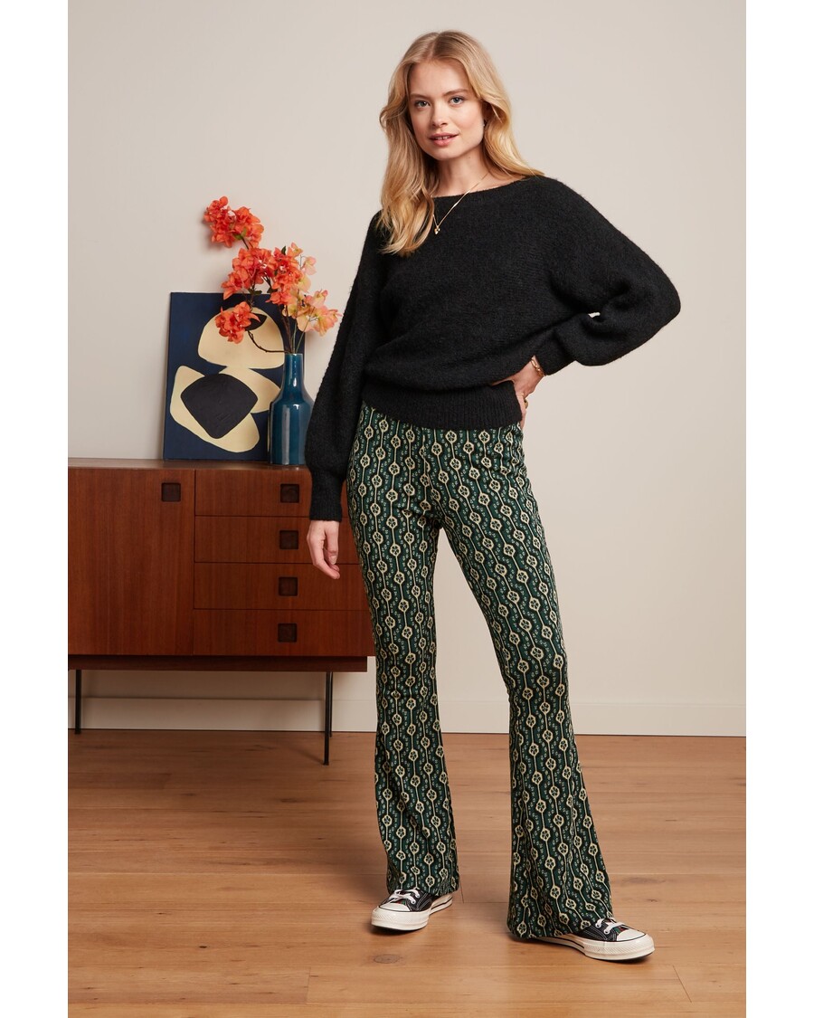 King Louie Flared Pants Carnaby