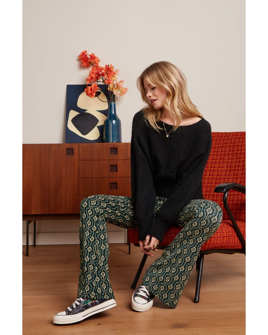 King Louie Flared Pants Carnaby