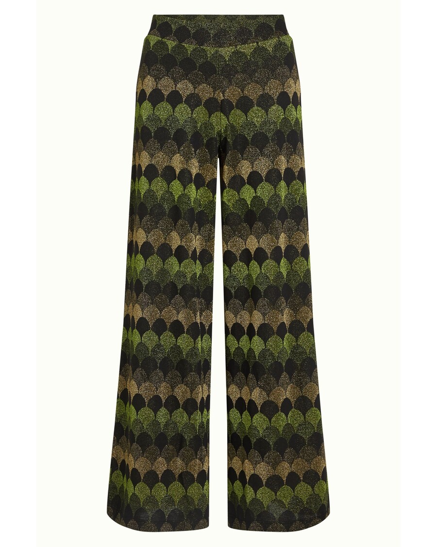 King Louie Border Palazzo Pants Diva Jacquard