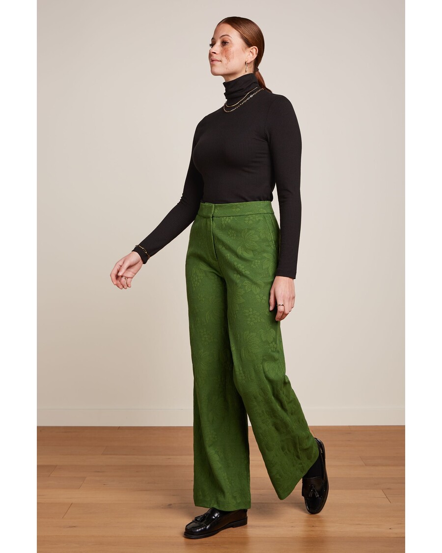 King Louie Federica Pants Buzz Jacquard