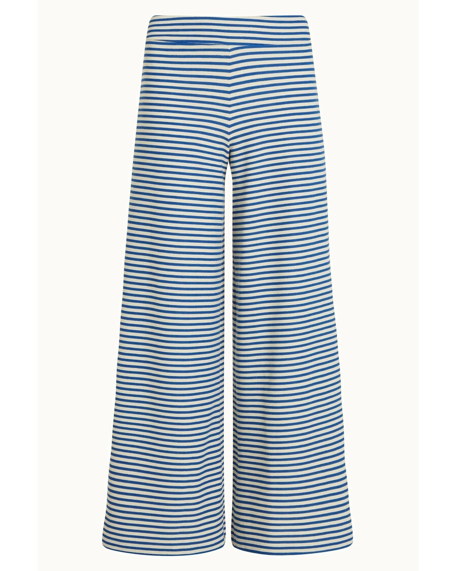 King Louie μπορντούρα Palazzo παντελόνι μαρινιέ ρίγα