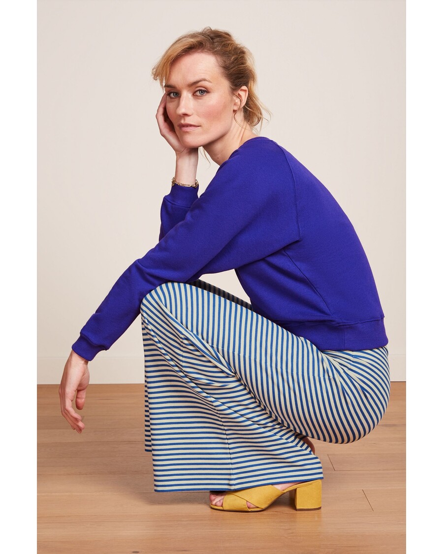 King Louie Border Palazzo Pants Mariniere Stripe